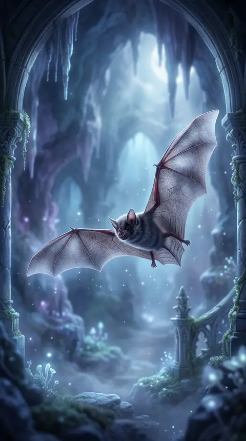 Dream art of a bat