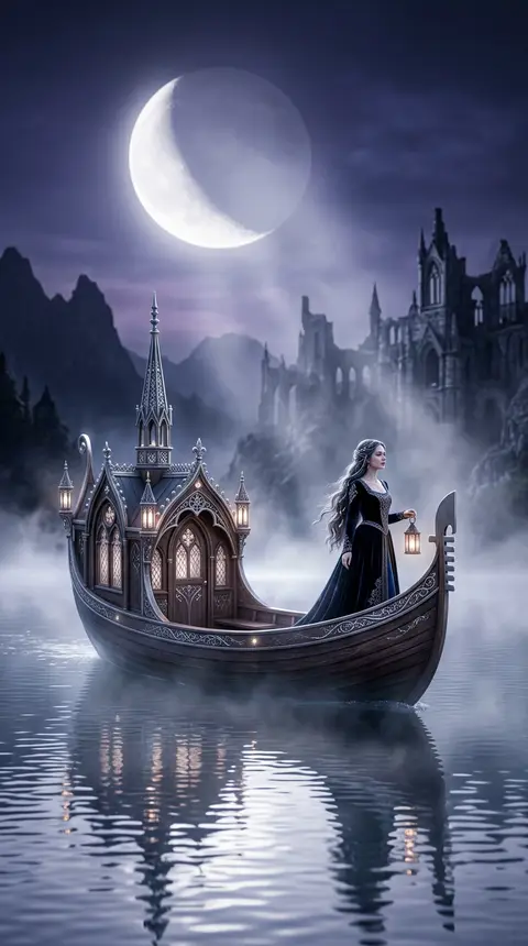 Dream art of boat