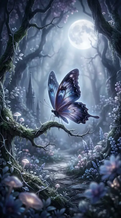 Dream art of butterfly