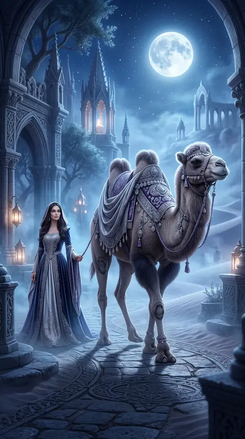 Dream art of a camel
