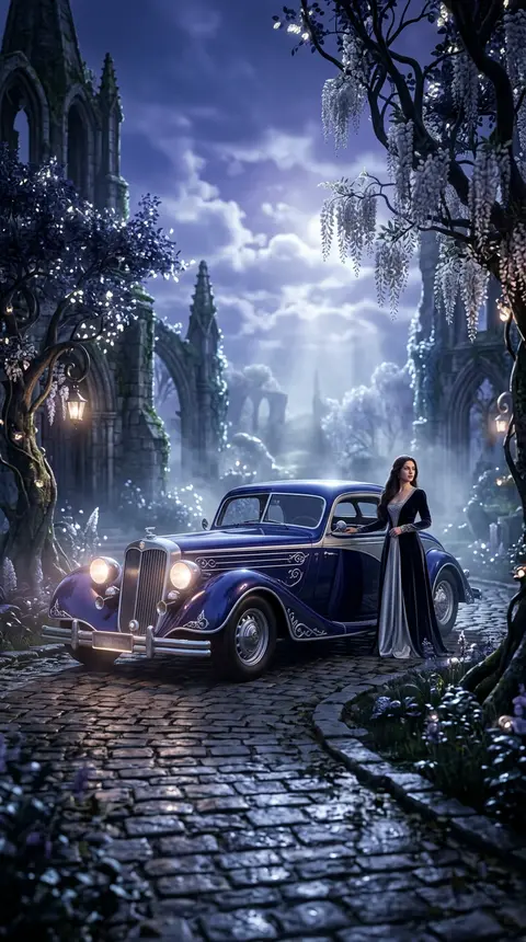 Dream art of car