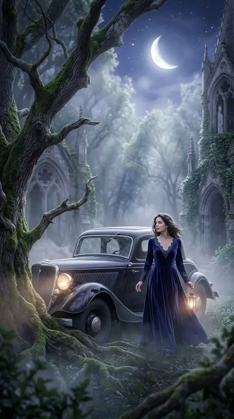 Dream art of car accident