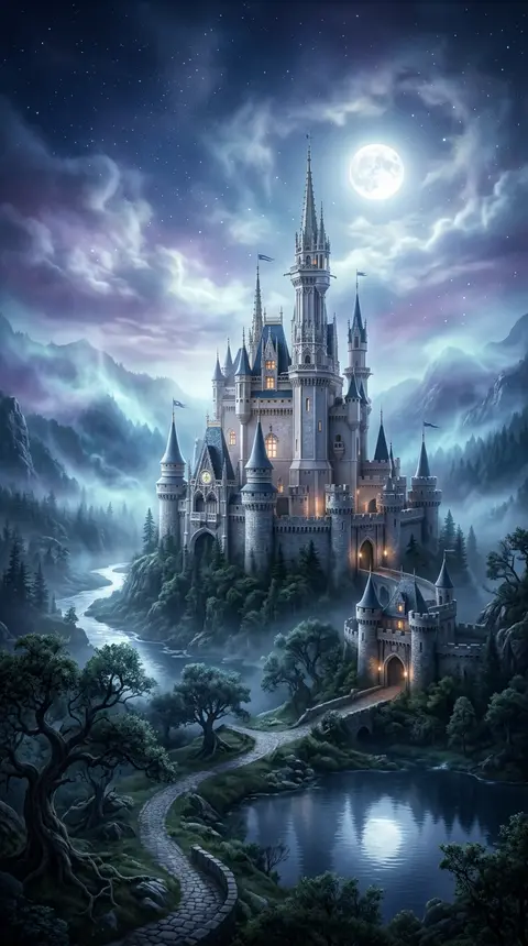 Dream art of castle