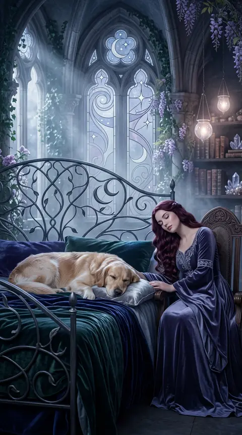 Dream art of dog