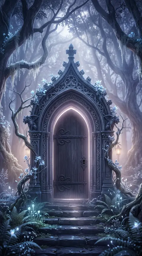 Dream art of a door