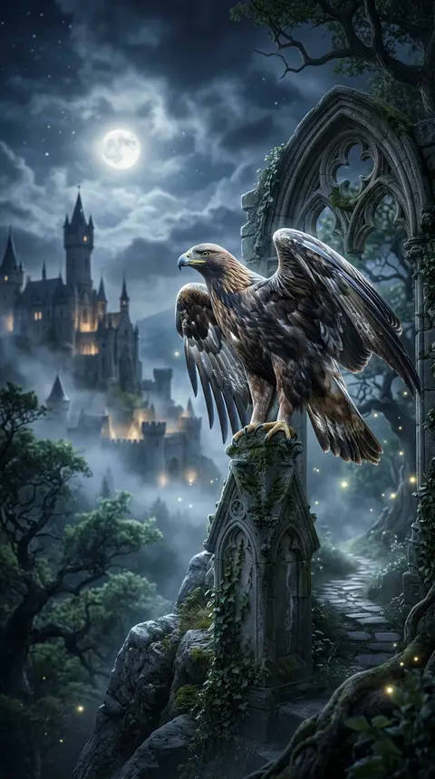 Dream art of an eagle