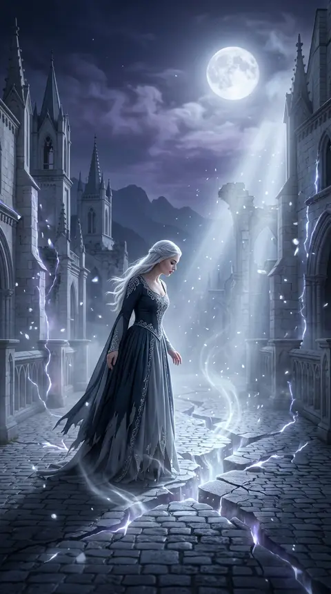 Dream art of earthquake