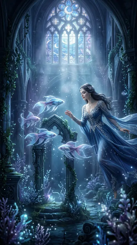 Dream art of fish