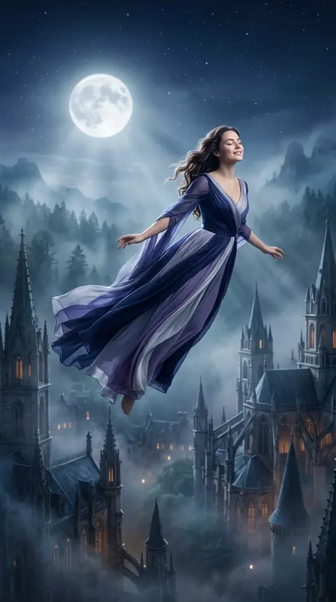Dream art of flying