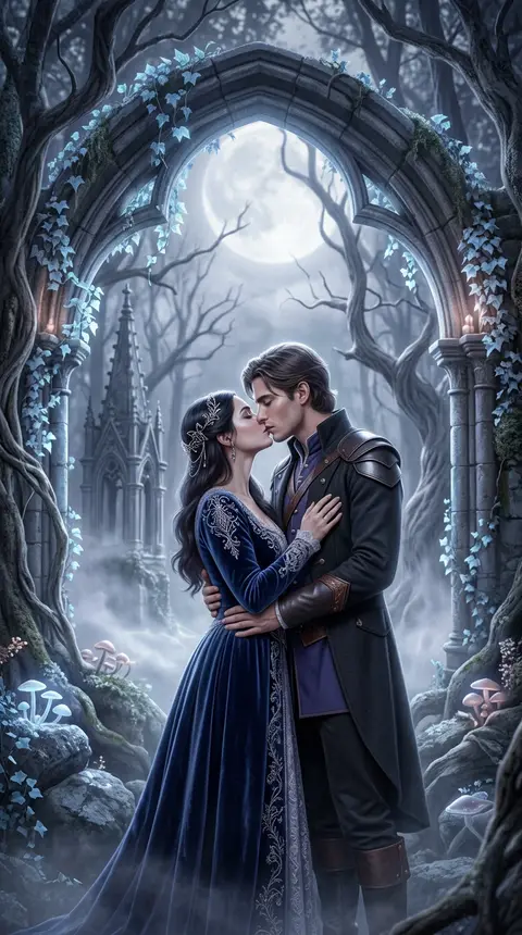 Dream art of kissing