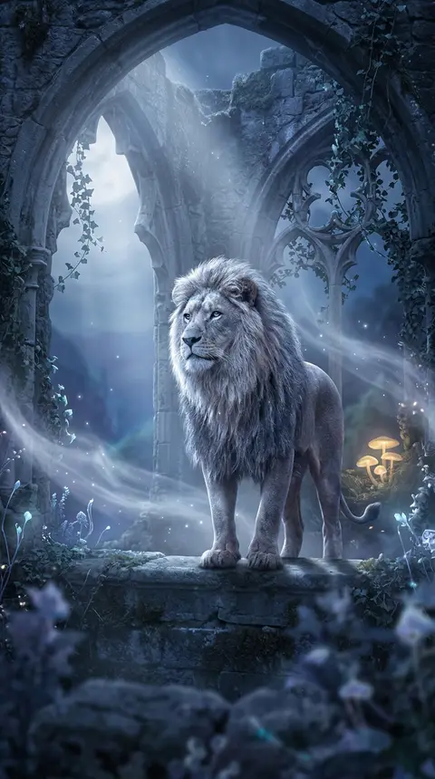Dream art of lion