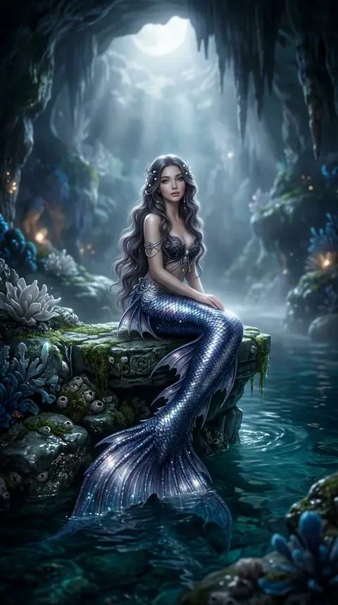 Dream art of a mermaid