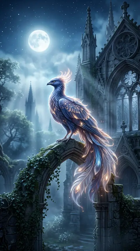 Dream art of a phoenix