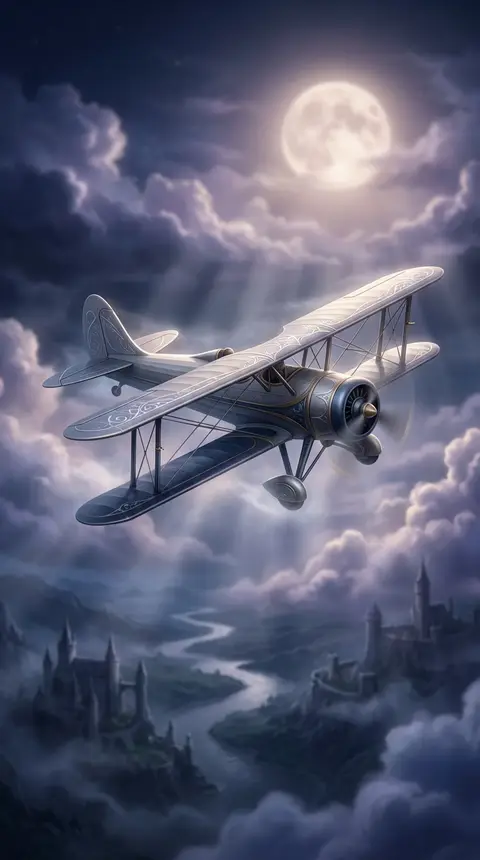 Dream art of plane