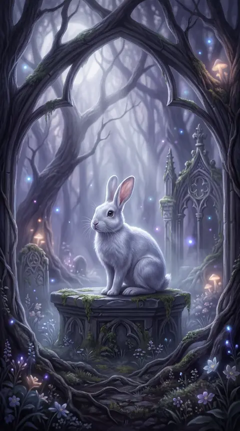 Dream art of rabbit