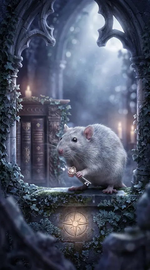Dream art of rat