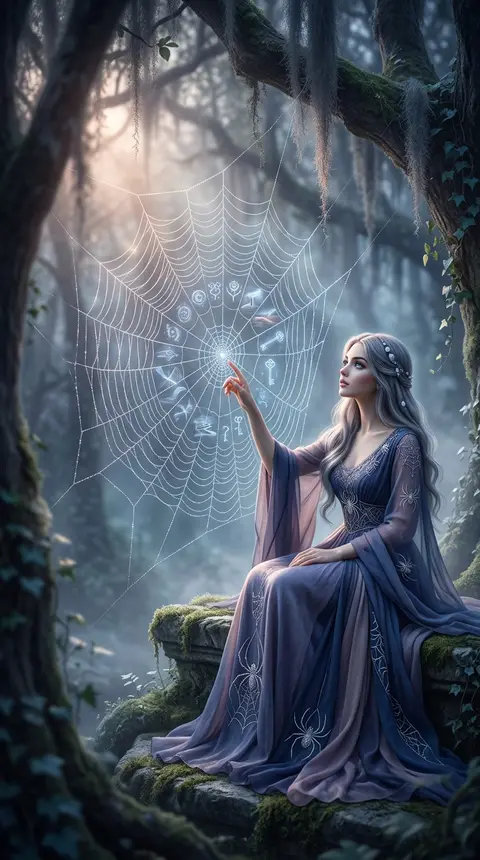 Dream art of spider